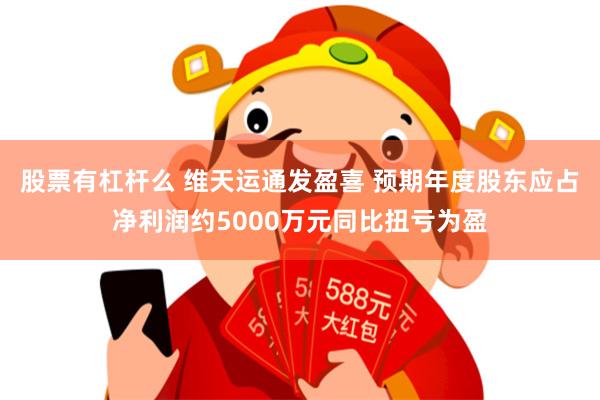 股票有杠杆么 维天运通发盈喜 预期年度股东应占净利润约5000万元同比扭亏为盈