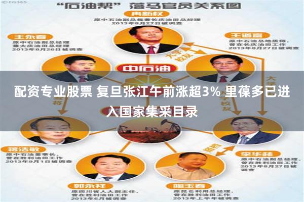 配资专业股票 复旦张江午前涨超3% 里葆多已进入国家集采目录