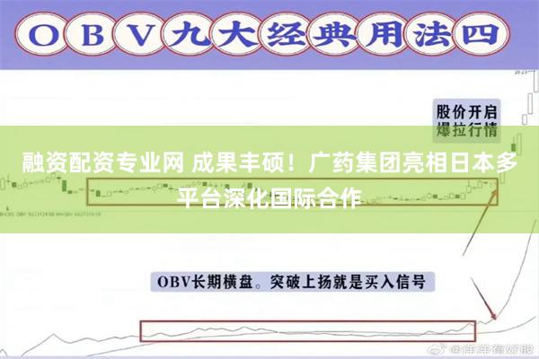 融资配资专业网 成果丰硕！广药集团亮相日本多平台深化国际合作